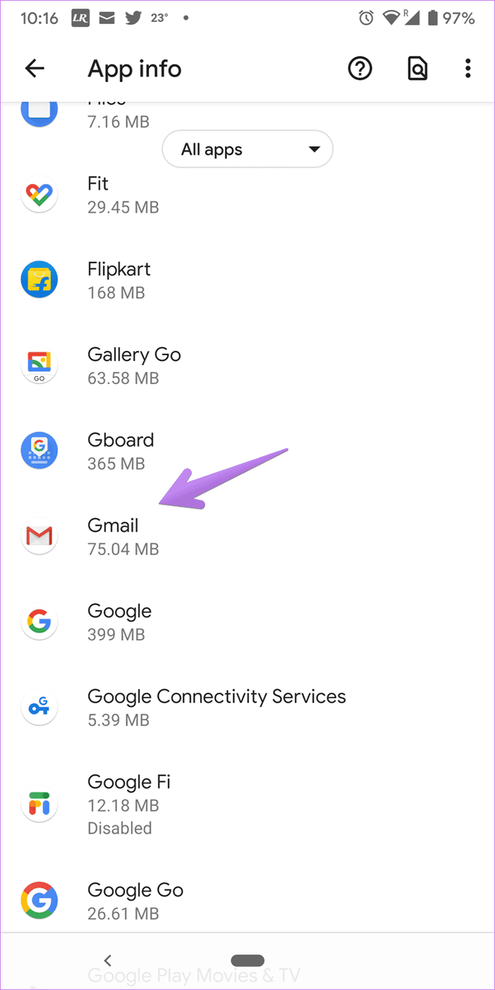 Выйти из gmail android iphone ipad 12