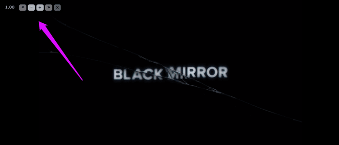 Изменить скорость воспроизведения Netflix 1