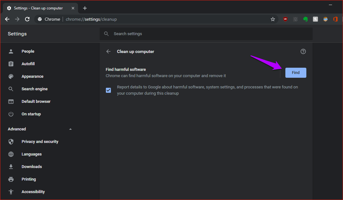 Удалить расширения Chrome навсегда 7