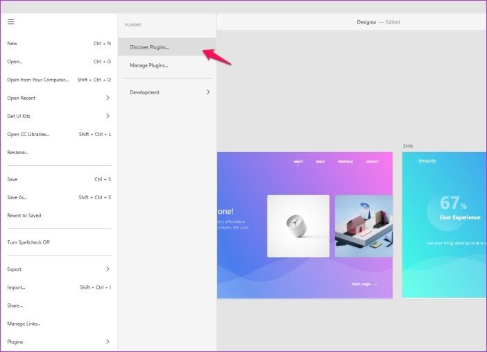 Экспорт Adobe Xd в HTML 03