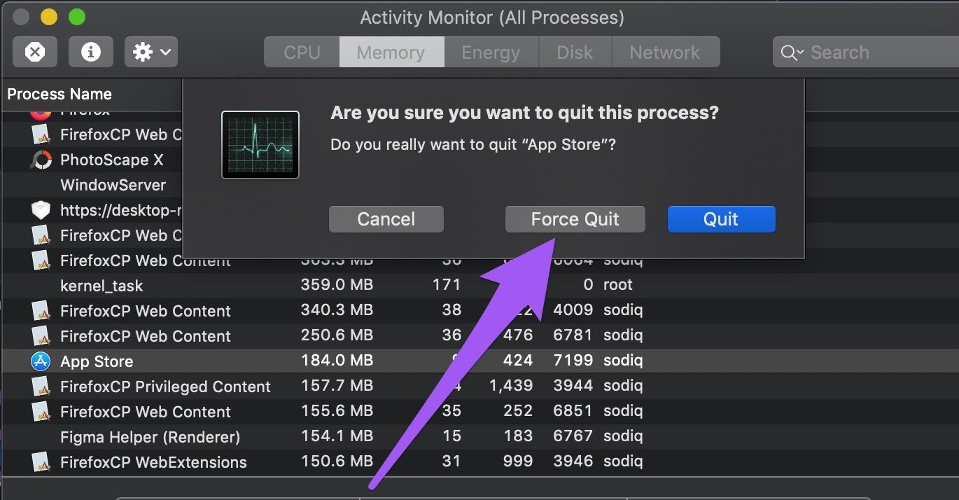 Fix не может подключиться к Mac App Store 05