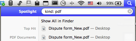Фильтр Spotlightpdf