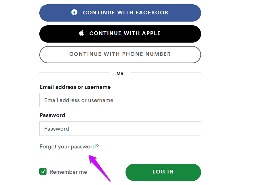 Как отвязать Spotify от учетной записи Facebook 4