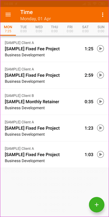 Toggl против урожая 4