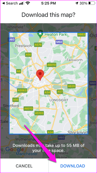 Как использовать Google Maps в автономном режиме на Android и i OS 13