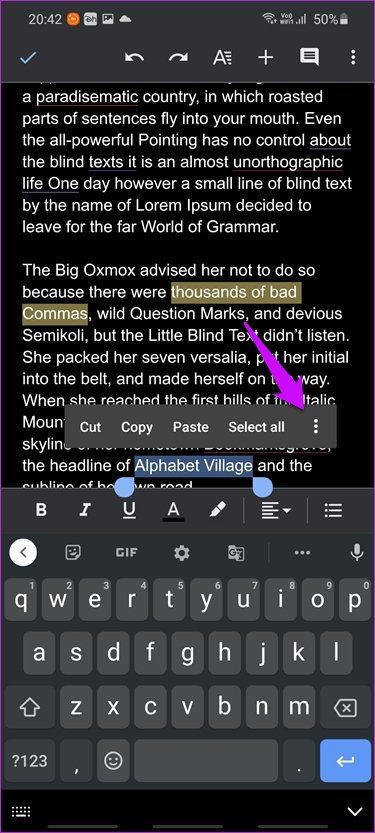 Руководство по добавлению и управлению комментариями в Google Docs 8