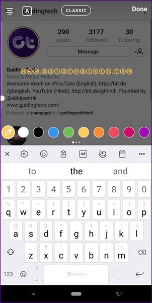 Советы по работе с текстом в Instagram Story Tricks Hacks 13