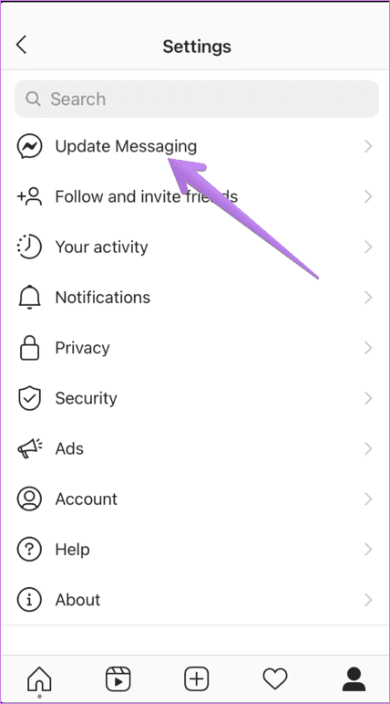 Темы чата в Instagram не работают на Android iPhone 4
