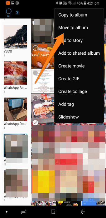 Удалить фотографии WhatsApp из Google Фото 7