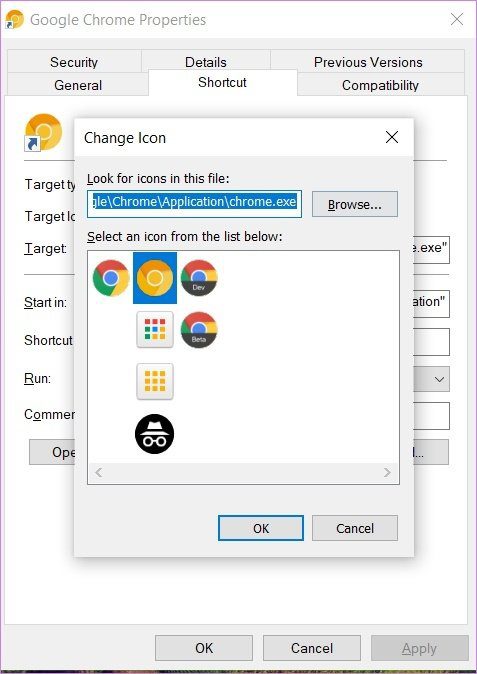 Windows 10 как восстановить значок гугл хром 13
