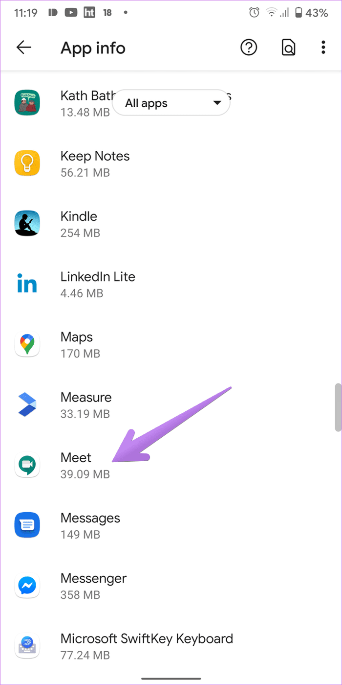 Изменить имя и фото профиля google Meet 14