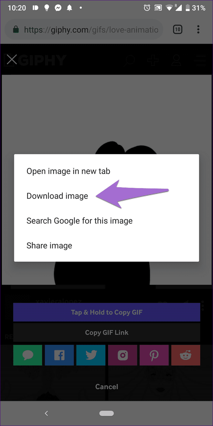 Скачать гифку Pinterest 7