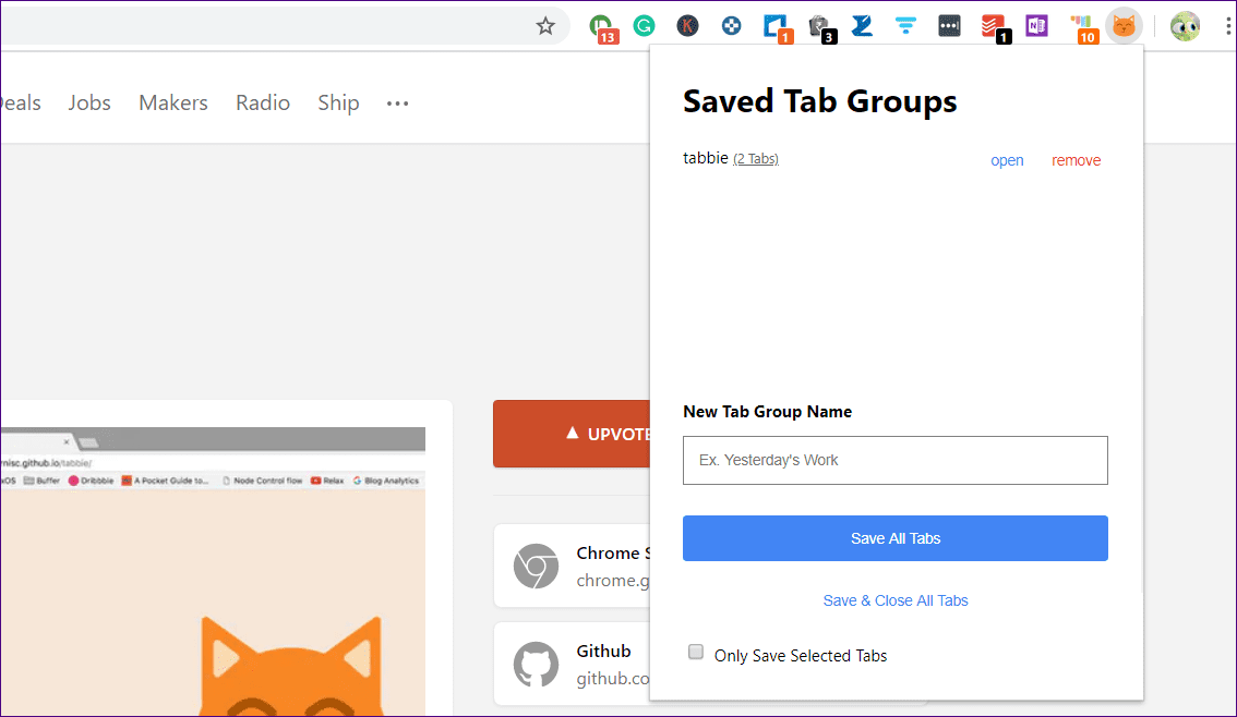 Расширения Chrome для сохранения веб-страниц 15