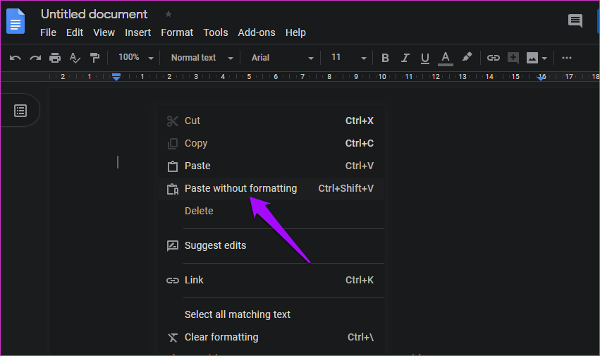 Решить, что проверка орфографии не работает в Google Docs 5
