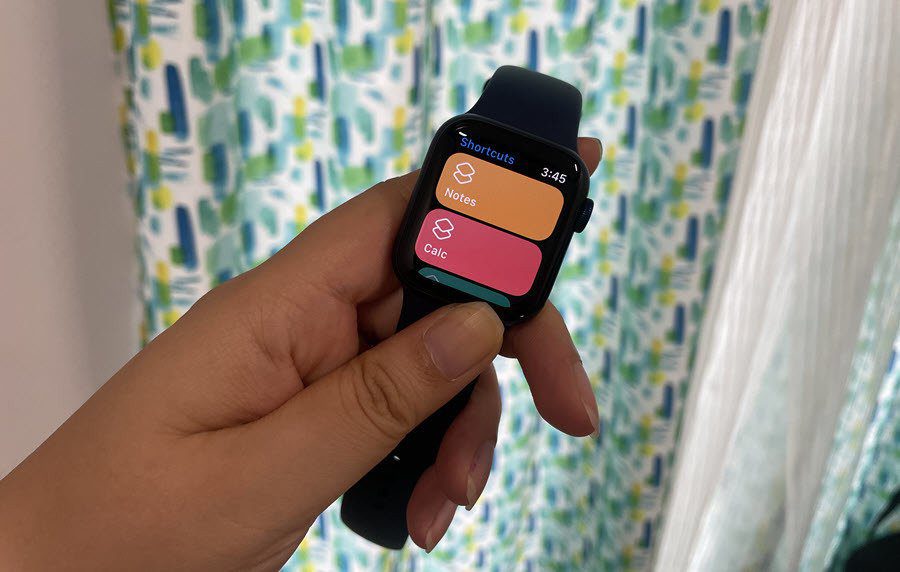 Как добавить ярлыки на Apple Watch 6