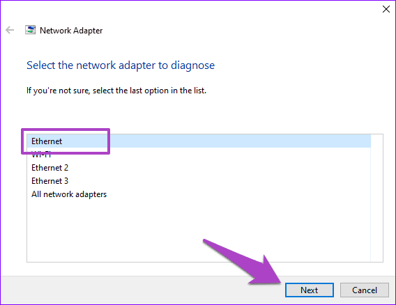 Исправлена ​​​​ошибка, из-за которой Ethernet в Windows 10 продолжает отключаться 04