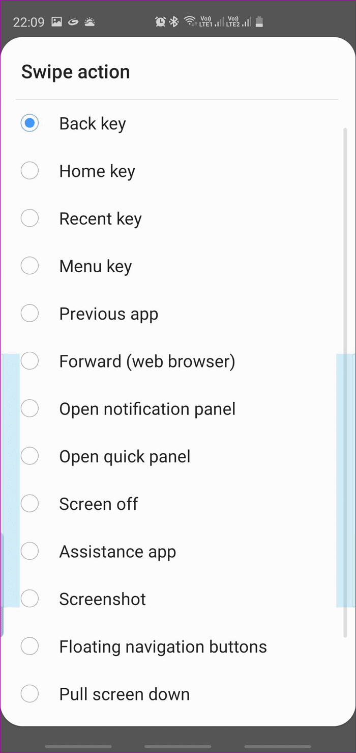 Лучшие хитрости Galaxy S10 S10 Plus в режиме одной руки 7
