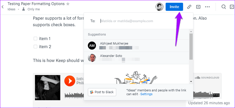 Dropbox Paper против Evernote 8