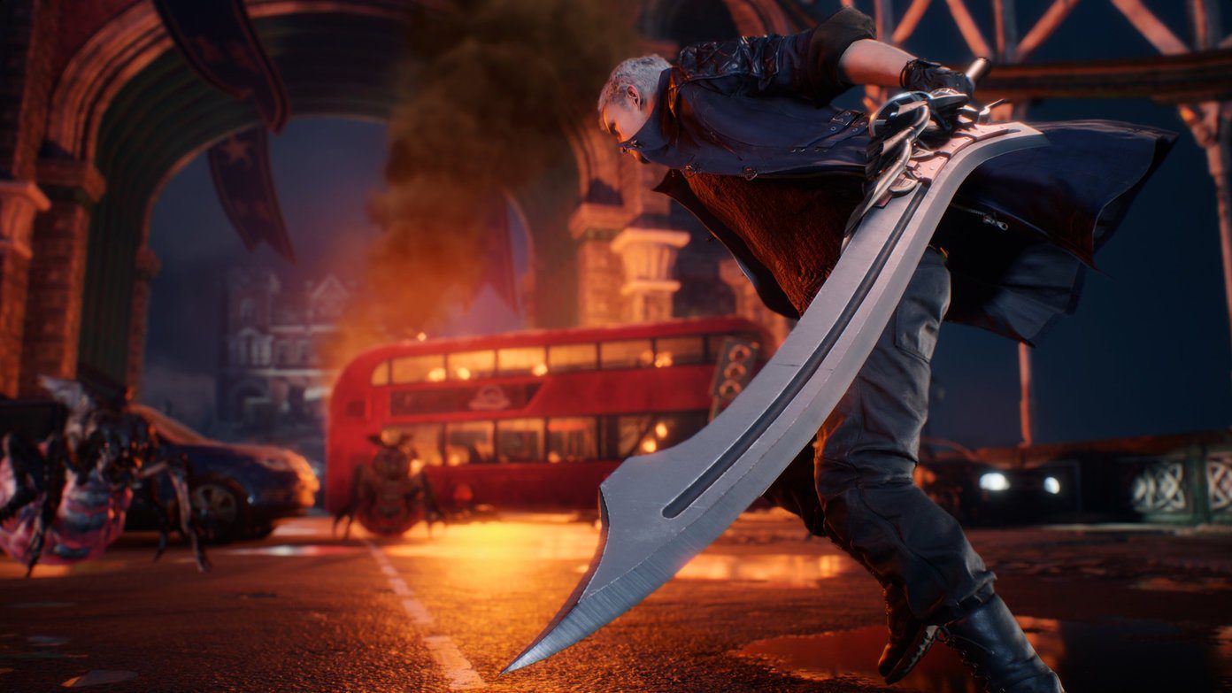 Devil May Cry 5 Обои 4K Взлом моста