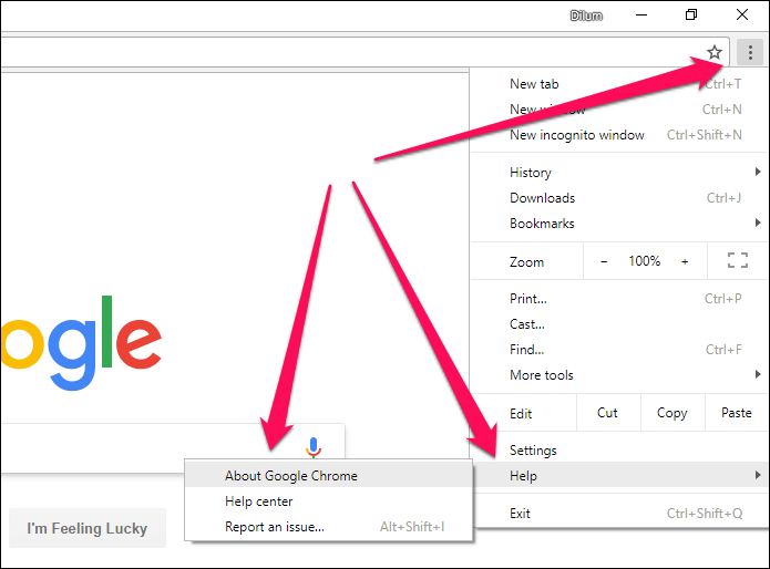 Исправление проблемы со входом в Chrome 4