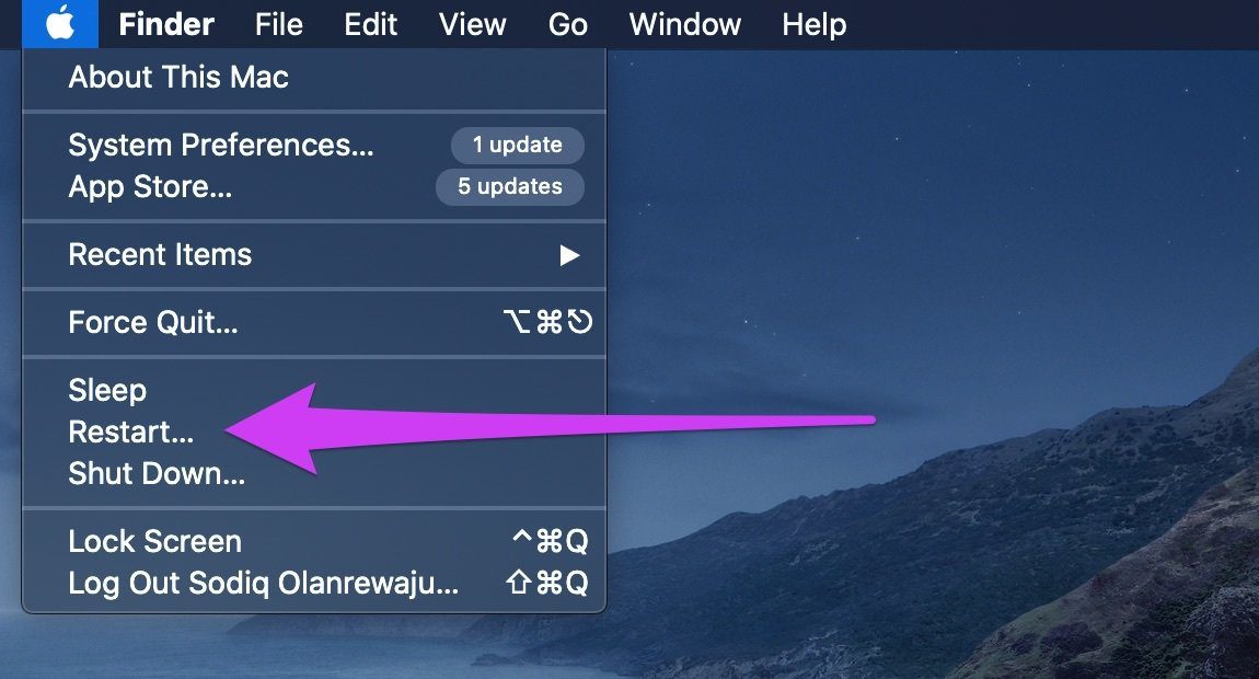 Исправить отключенные Airpods Mac 15