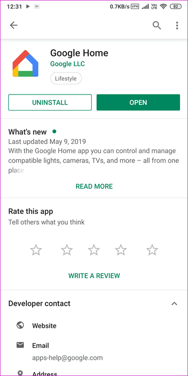 Решить Похоже, что это устройство еще не было настроено Ошибка в Google Assistant 6