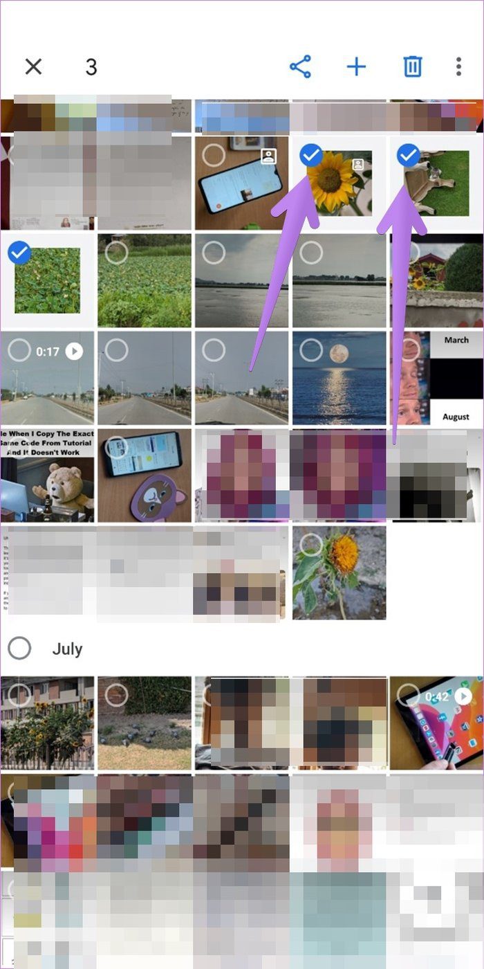 Создание коллажа в Google Photos для мобильных устройств и компьютеров 9