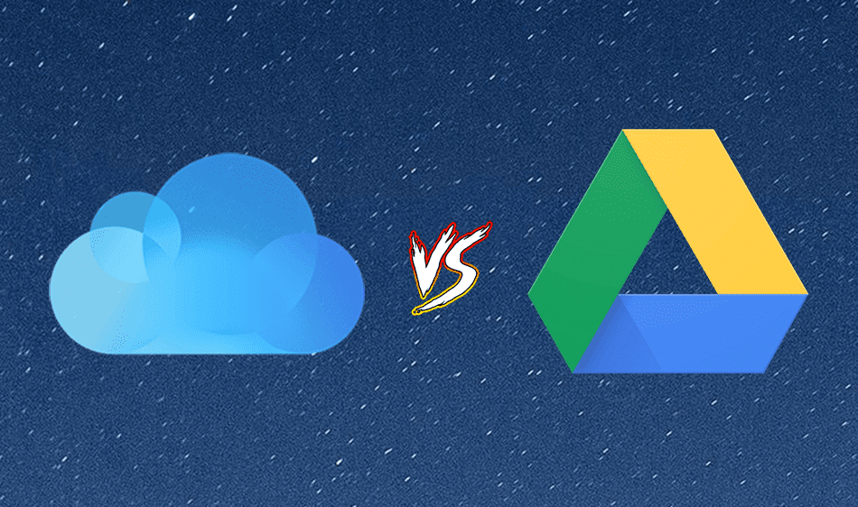 Подробное сравнение Icloud и Google Drive