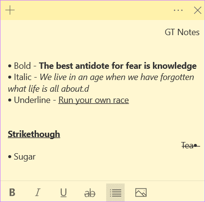 Липкие заметки против Google Keep 6