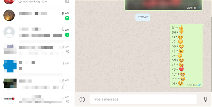 Веб-ярлыки WhatsApp 4
