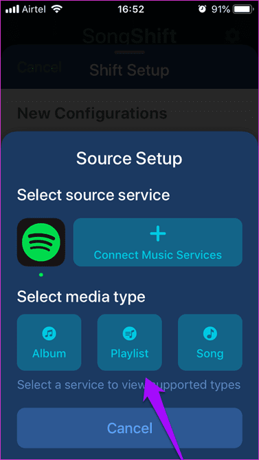 Перенос плейлистов из Spotify в Tidal 26