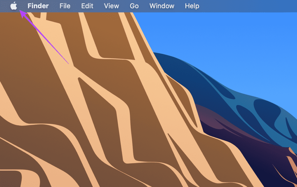 Логотип Apple на Mac