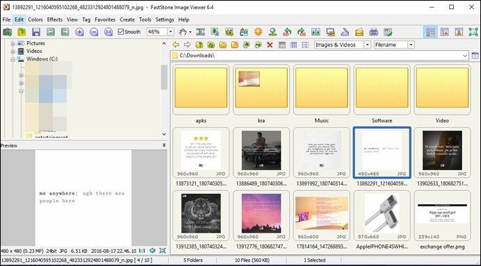 Альтернативы приложению «Фотографии» для Windows 10 1