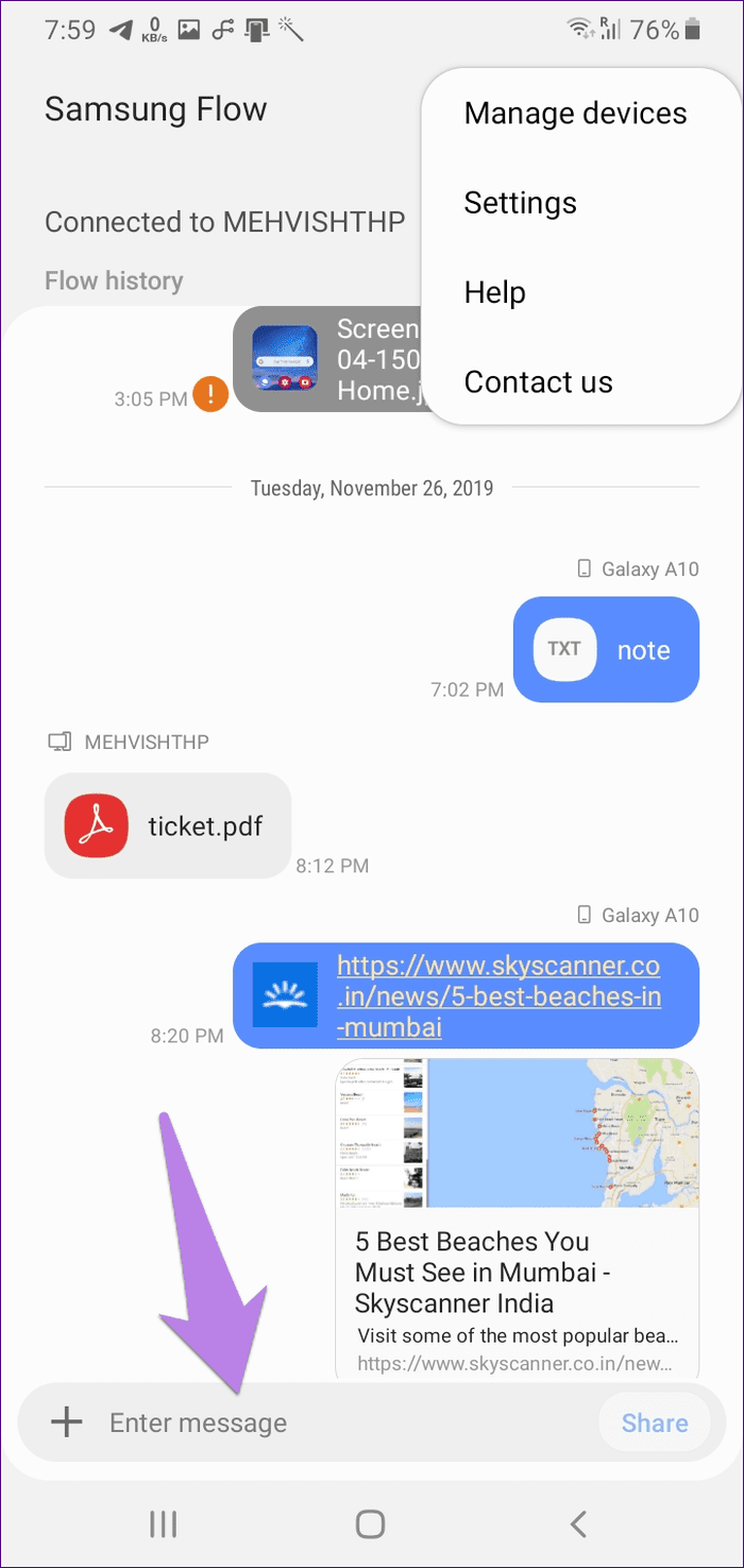 Советы по Samsung Flow 16