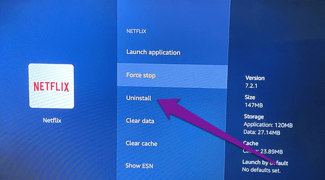 Netflix не работает с флешкой Fire TV 11