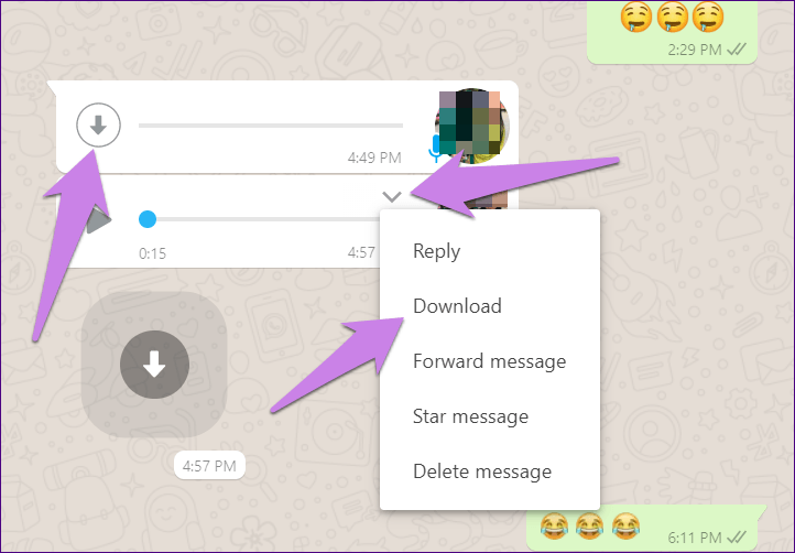 Whatsapp Web не загружает файлы 9