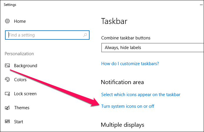 Windows 10 всегда показывает процент заряда батареи 10