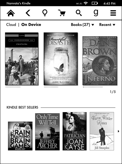 Информационный документ Kindle 11 1