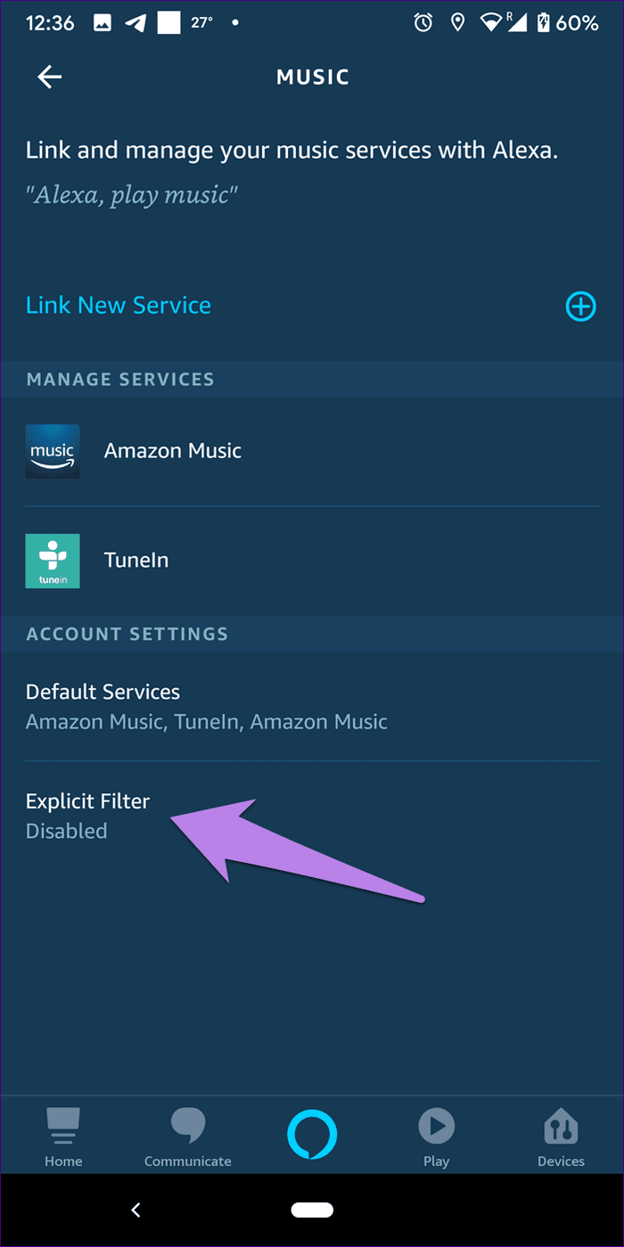 Amazon Music не воспроизводится через Echo Alexa 22