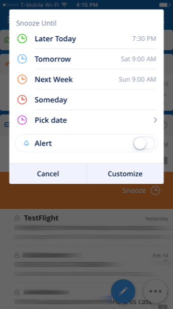 Альтернативные функции почтового ящика Outlook Spark 5 Копировать