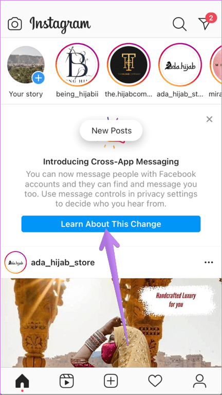 Темы чата в Instagram не работают на Android iPhone 1