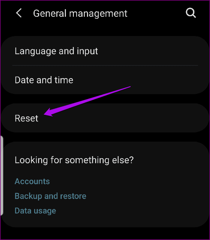 Ноутбук Windows не подключается к точке доступа Android Настройки общего управления Сброс