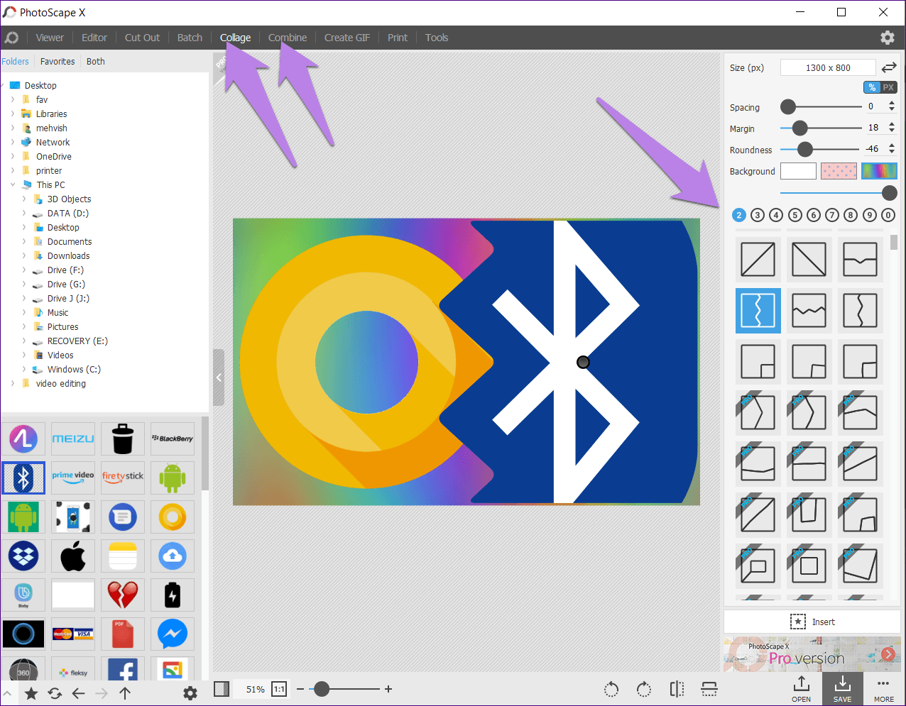 Создатель коллажей Windows 1
