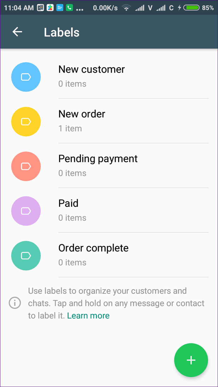Whatsapp против WhatsApp Business 9