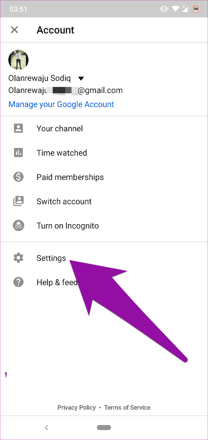 Уменьшить использование данных Youtube для мобильных ПК 09