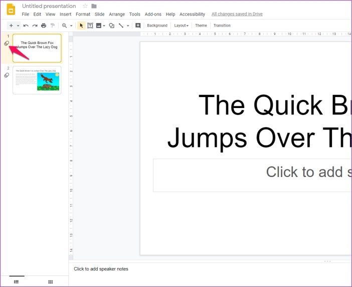 Добавить анимацию в Google Slides 16