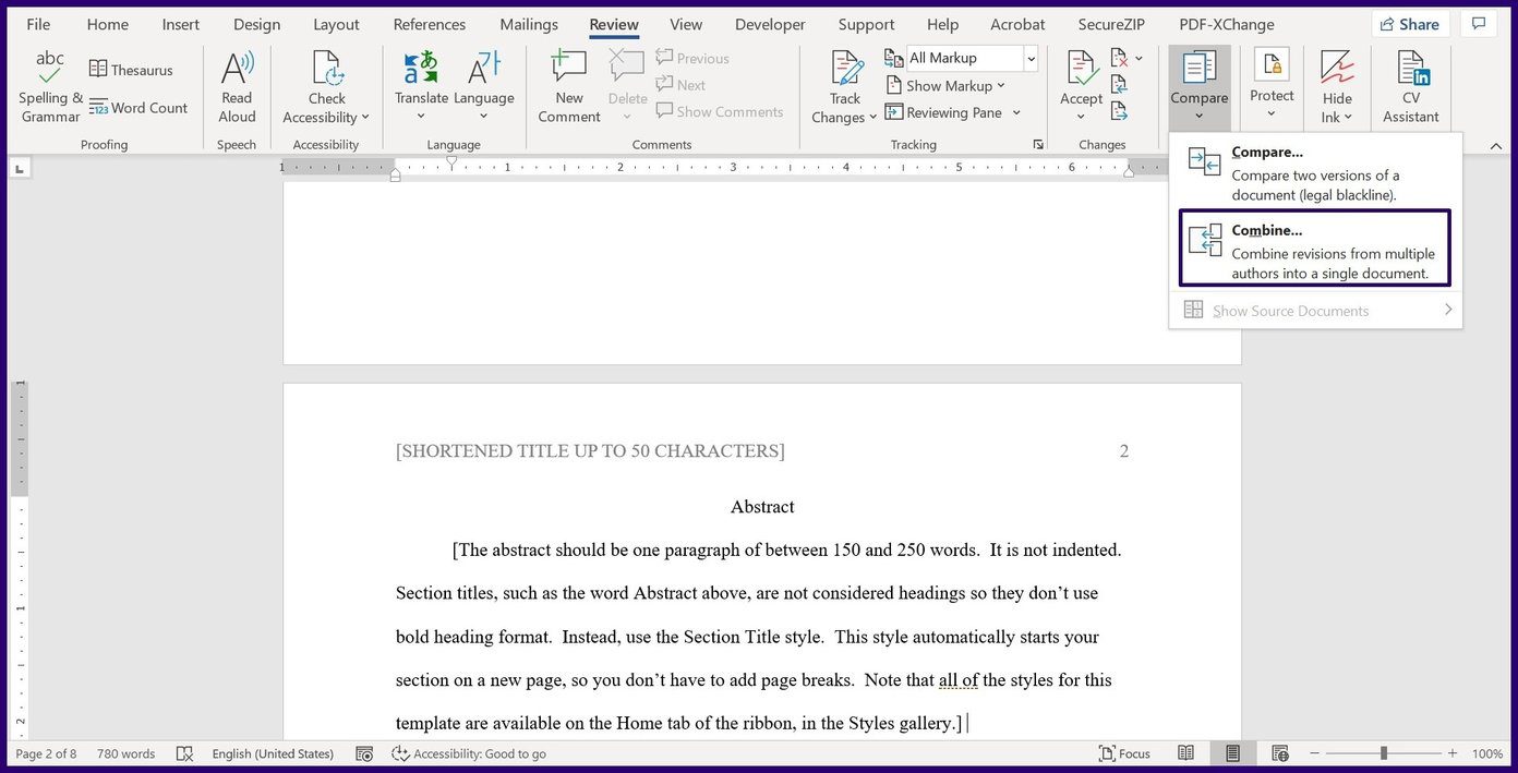 Как объединить документы Microsoft Word, шаг 12