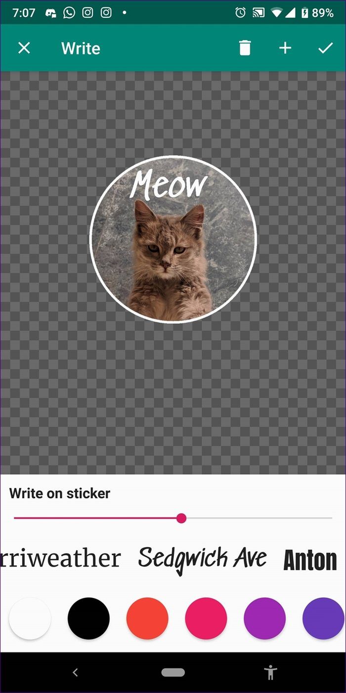 Стикеры мессенджера в WhatsApp 22