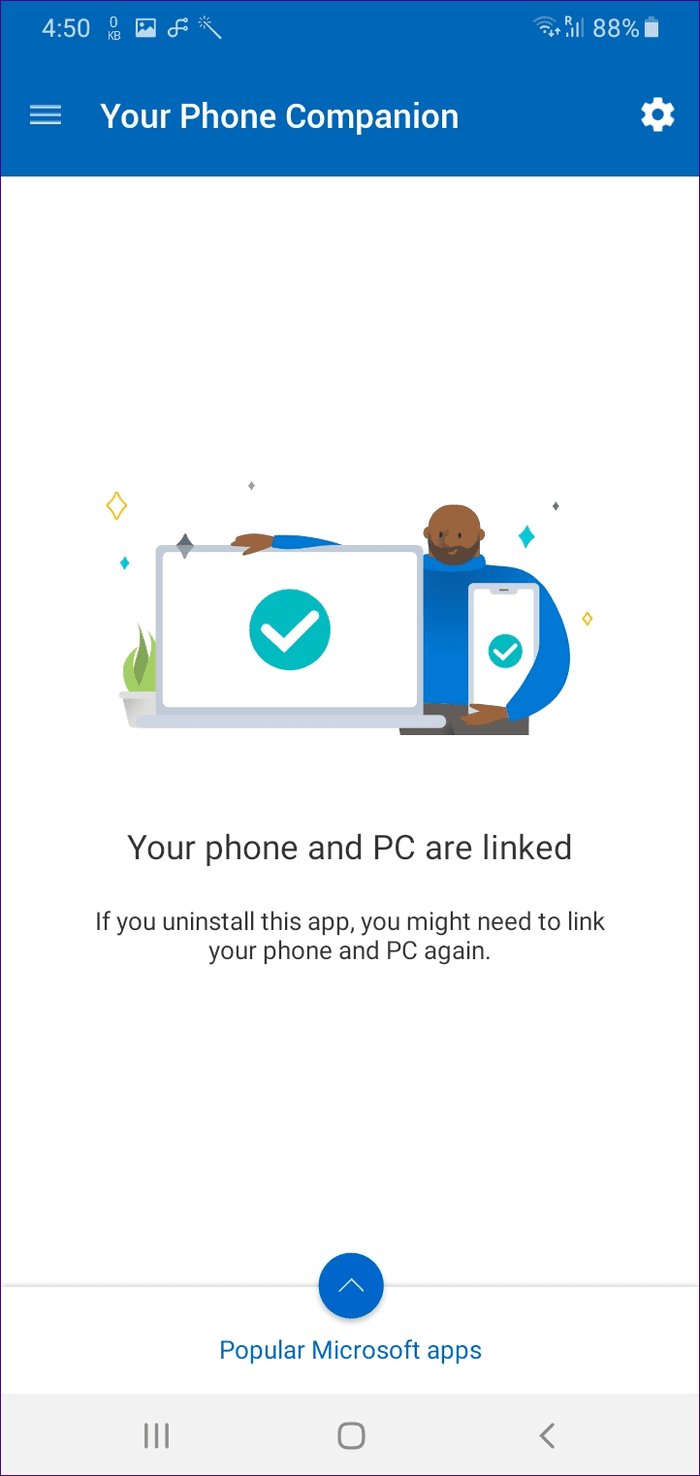 Приложение Microsoft Your Phone против Samsung Flow 3