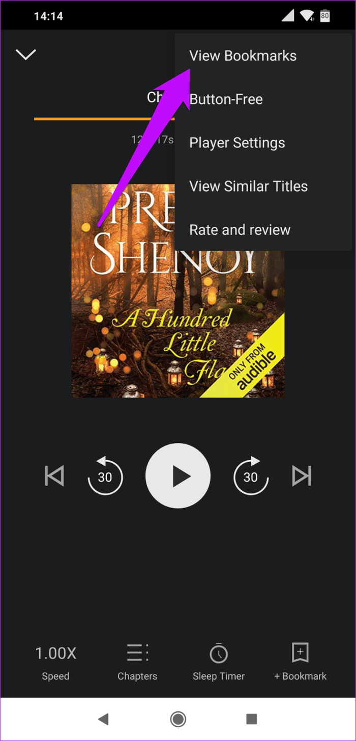Как использовать приложение Amazon Audible 10